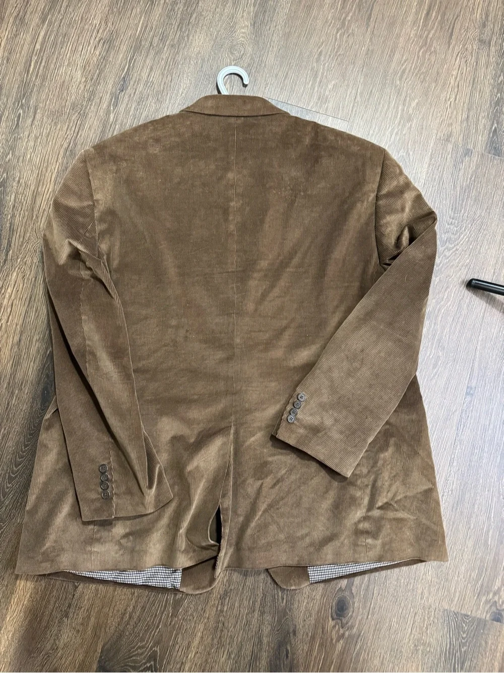 Saddlebred CORDUROY Blazer Mens 54L Cotton Brown Sport Coat Suit Jacket 2 Button